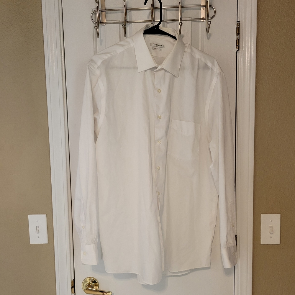 Van Heusen Men's Dress Shirt Regular Fit Oxford